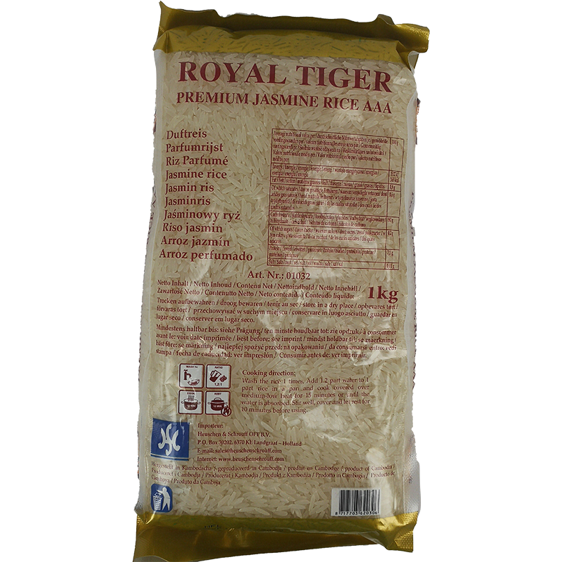 Royal Tiger 长粒香米/Jasmin Reis 1kg