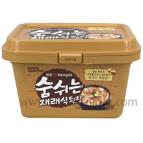 Sempio 韩国豆酱 黄豆酱 (黄盒)  / Koreanische Sojabohnenpaste 460g