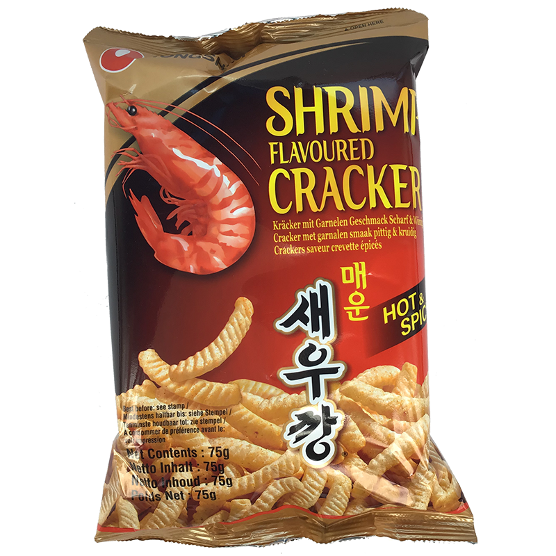 NONG SHIM Shrimp Cracker Hot & Spicy 75g