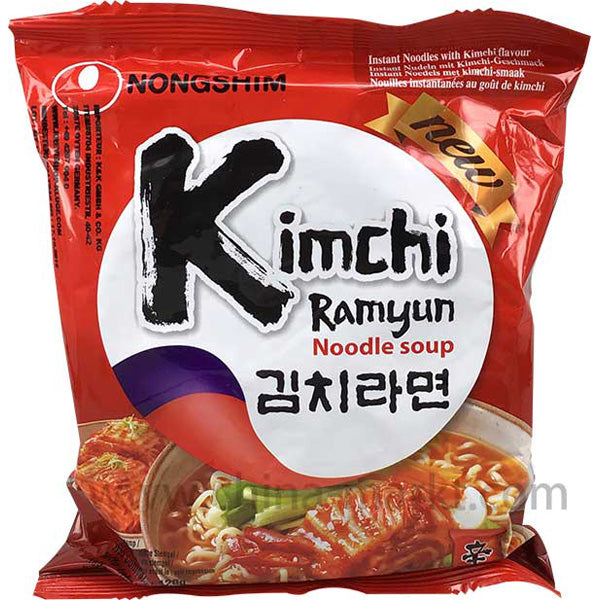 农心 辛拉面 泡菜口味 / NONGSHIM Instant Nudeln mit Kimchi Geschmack 120g