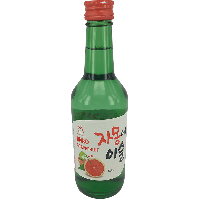 真露 韩国烧酒 柚子味/ Grapefruit 13% Vol. 360ml