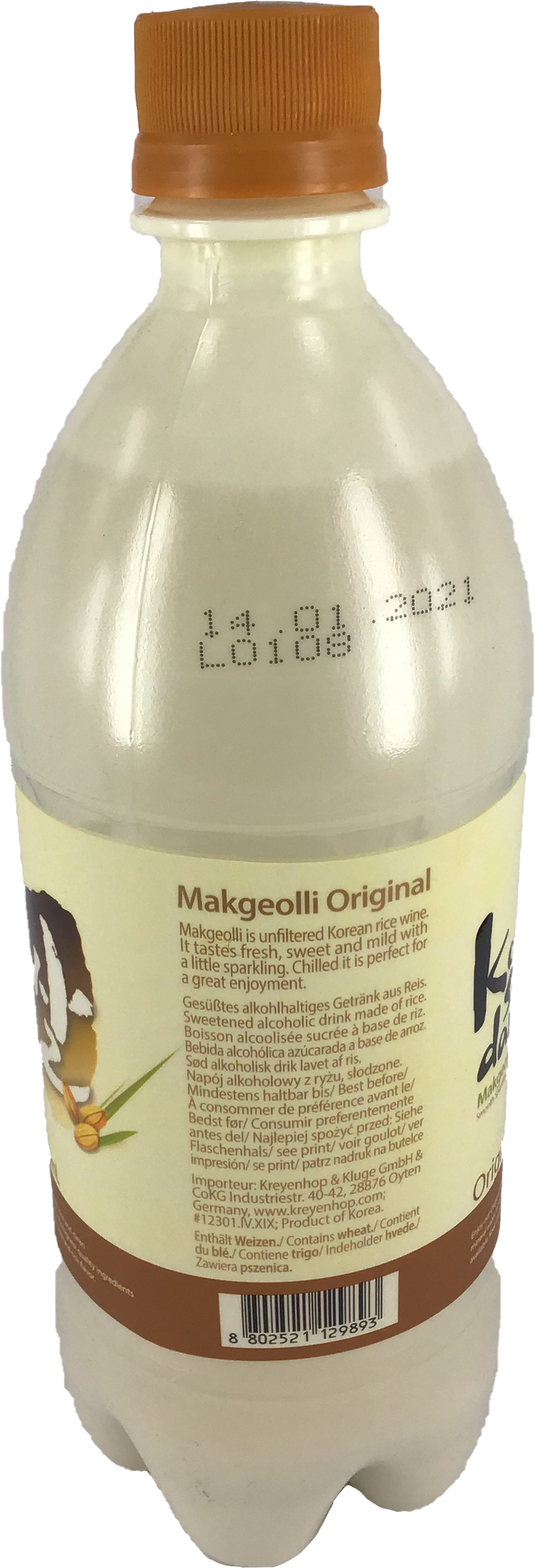 Kuksoondang 韩国米酒 / Makkoli Reiswein 6% Vol. 750ml