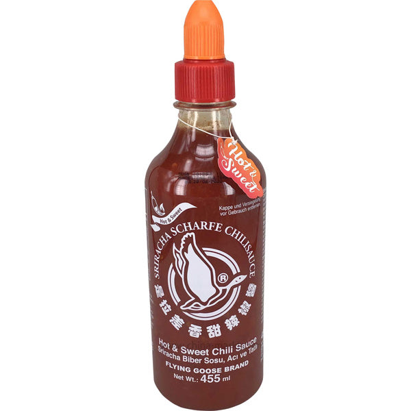 飞鹅 甜辣酱/Sriracha Scharfe Chilisauce Hot & Sweet 455ml