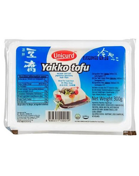 统一豆腐 凉拌豆腐/Unicurd Yakko Tofu 300g