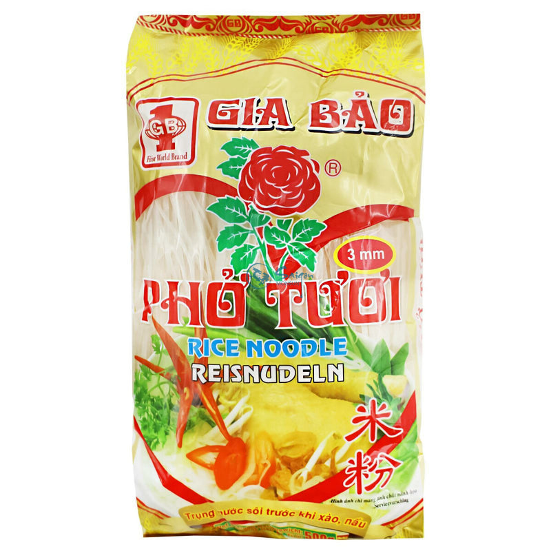 Gia Bao 越南米粉 / Gia Bao Vietnamesische Reisnudeln 500g